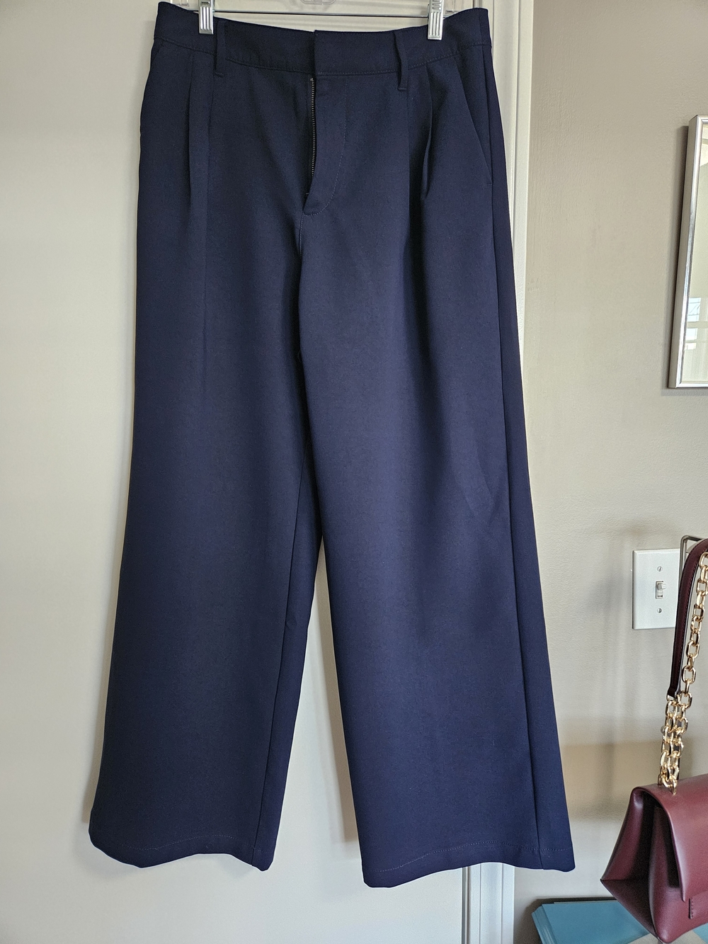GAP Navy Easy Trouser - Size 12